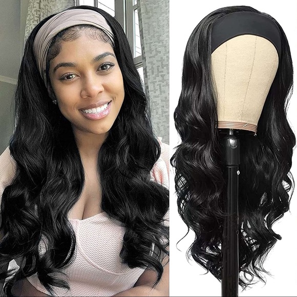 Tereshar Body Wave Headband Wig for Black Women. 22” - Picture 5 of 5